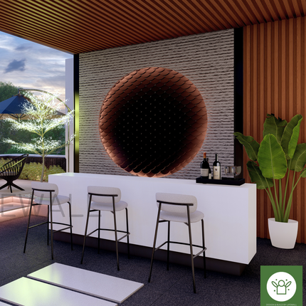 Orbit Glow Feature Wall (Per Sqft)