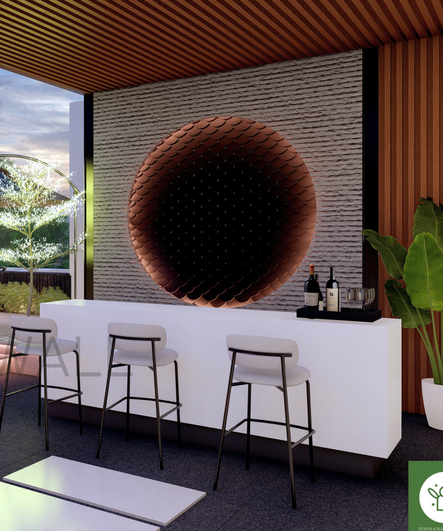 Orbit Glow Feature Wall (Per Sqft)