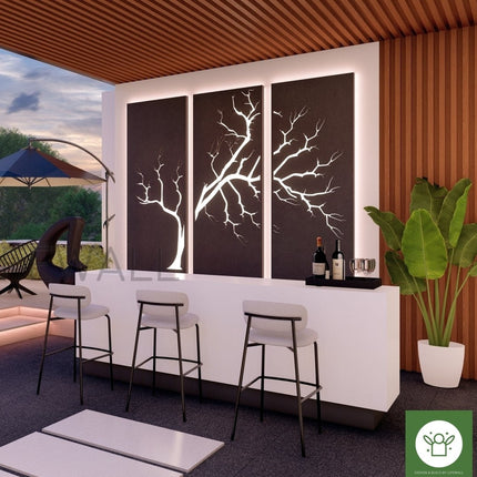 Branch Flow Art Feature Wall (Per Sqft)