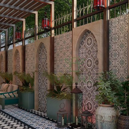 Traditional Mosaic Feature Wall (Per Sqft)