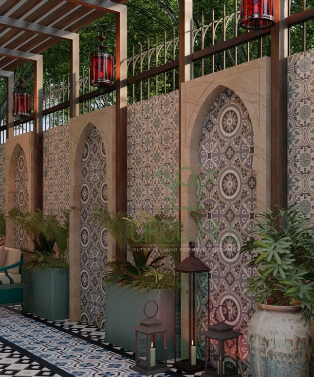 Traditional Mosaic Feature Wall (Per Sqft)