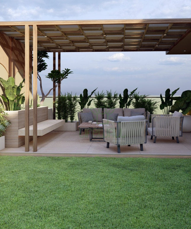 Skylight Shades Pergola (Per Sqft)