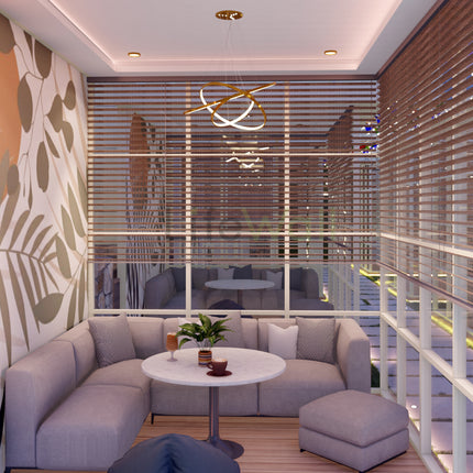 Crystal Calm Glass Porta Cabin GL (Per Sqft)