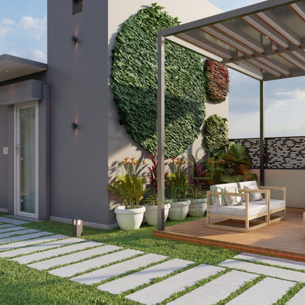 Green Wheel Feature Wall (Per Sqft)