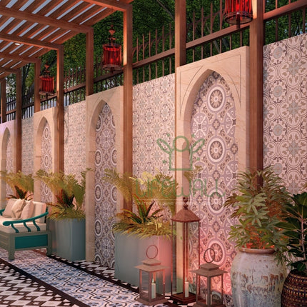 Traditional Mosaic Feature Wall (Per Sqft)