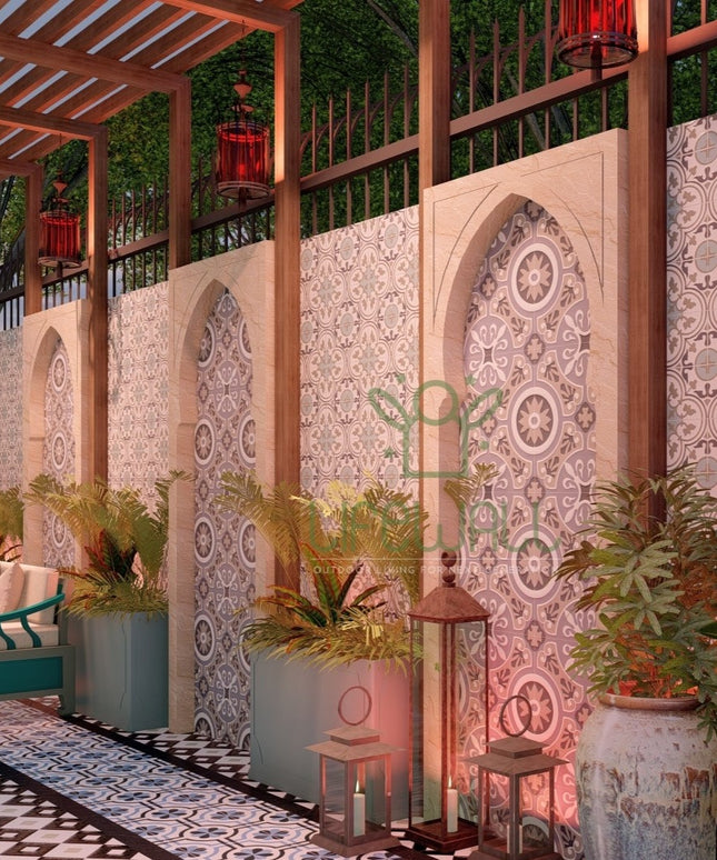 Traditional Mosaic Feature Wall (Per Sqft)