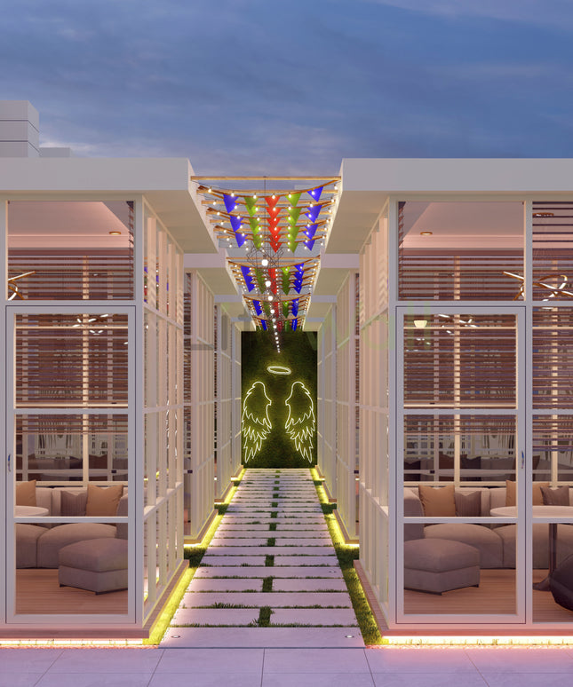 Crystal Calm Glass Porta Cabin GL (Per Sqft)