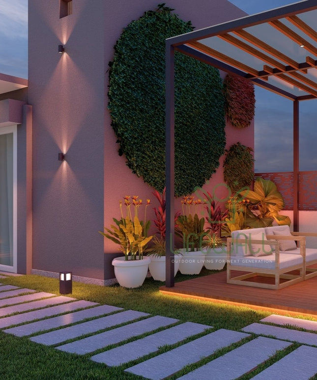 Green Wheel Feature Wall (Per Sqft)