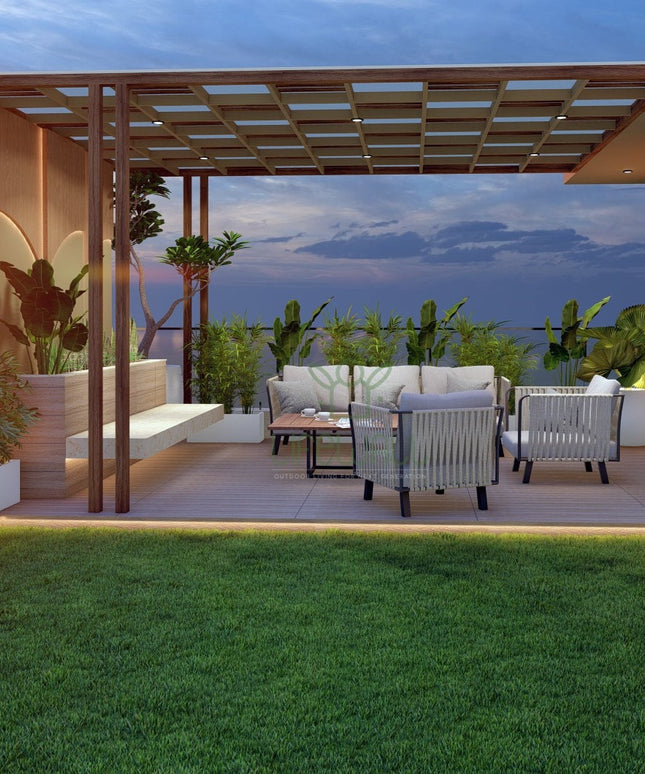 Skylight Shades Pergola (Per Sqft)