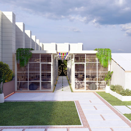 Crystal Calm Glass Porta Cabin GL (Per Sqft)