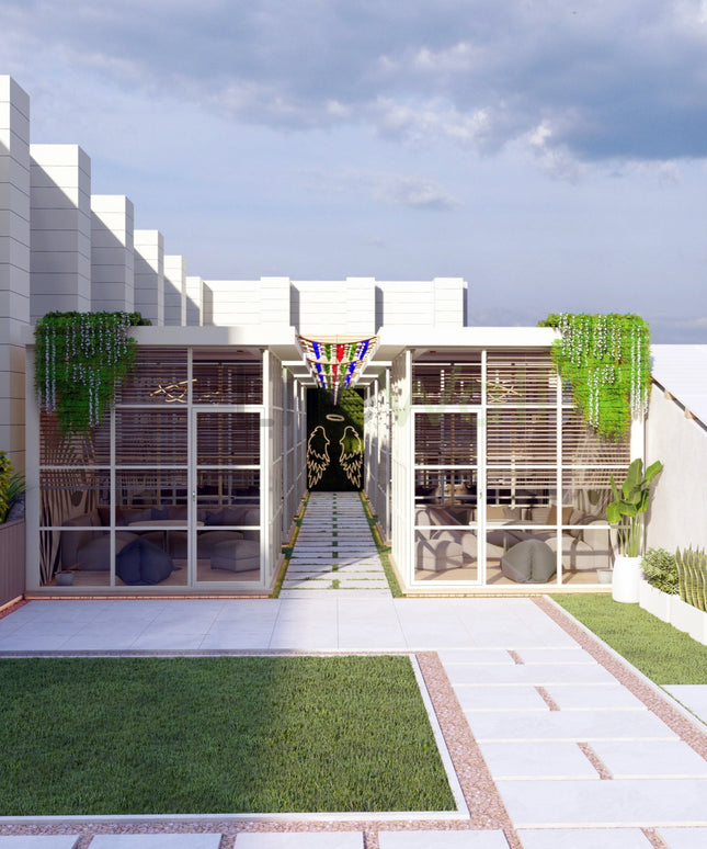 Crystal Calm Glass Porta Cabin GL (Per Sqft)