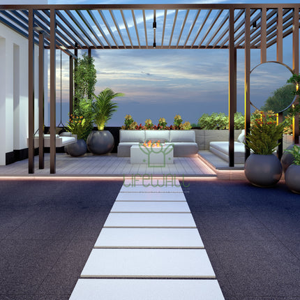 Iron Majesty Pergola (Per Sqft)