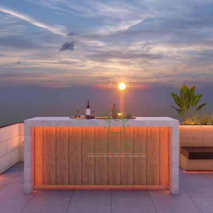 Simple Woodland Counter (Per Sqft)