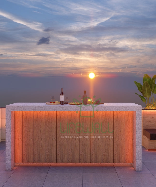 Simple Woodland Counter (Per Sqft)