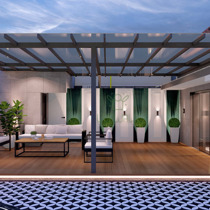 Bountiful Bower Pergola (Per Sqft)