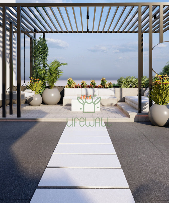 Iron Majesty Pergola (Per Sqft)