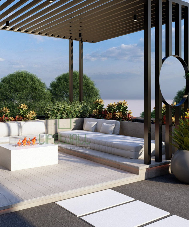 Iron Majesty Pergola (Per Sqft)