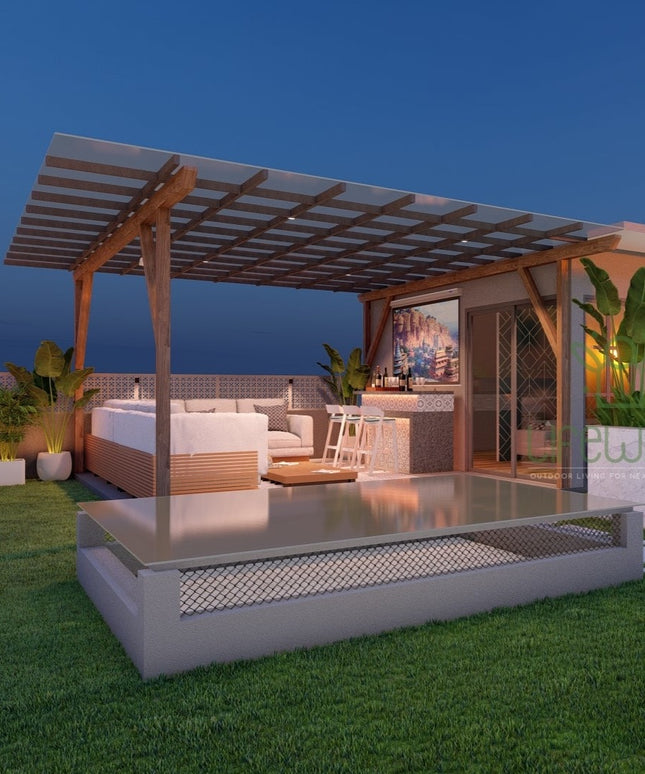 Rustic Elegance Pergola GL (Per Sqft)