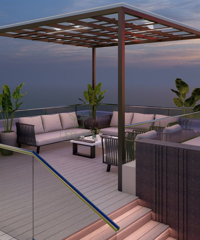 Canopy Charm Pergola (Per Sqft)