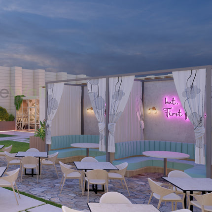 Drapery Dream Pergola (Per Sqft)