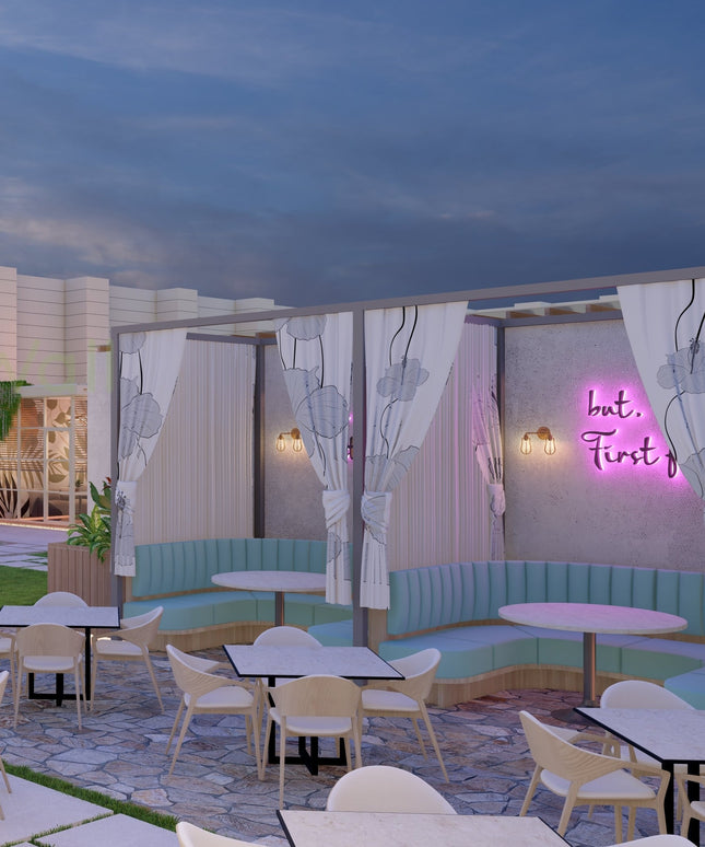 Drapery Dream Pergola (Per Sqft)