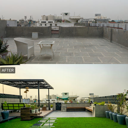 Mr. Sarabjeet Singh | Terrace Garden | New Delhi
