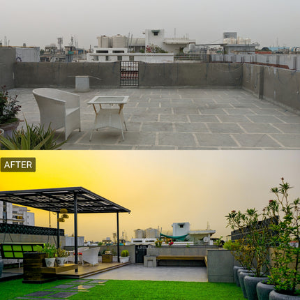 Mr. Sarabjeet Singh | Terrace Garden | New Delhi