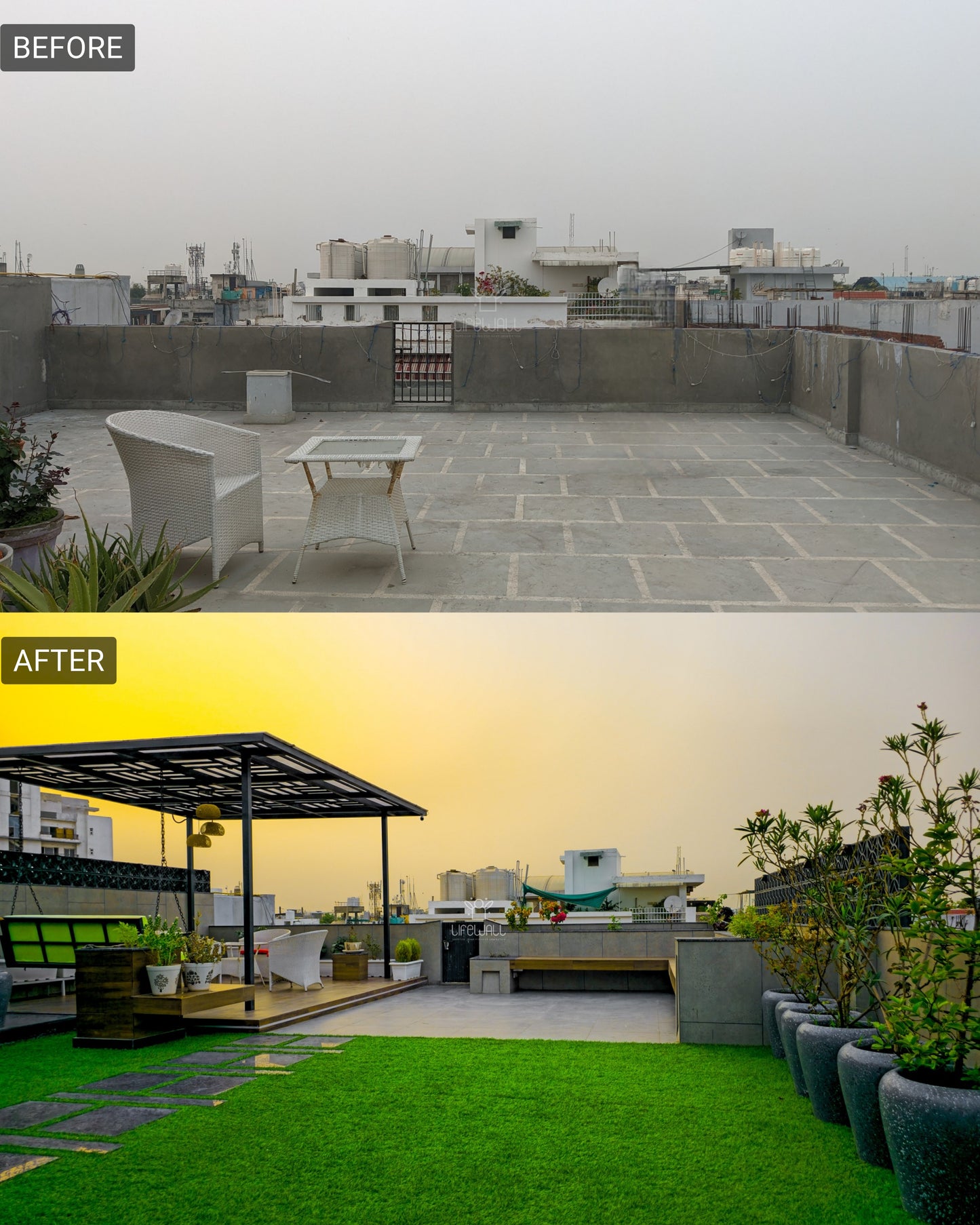 Mr. Sarabjeet Singh | Terrace Garden | New Delhi