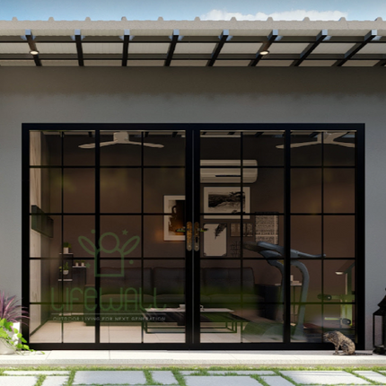 Aluminum & Glass Door