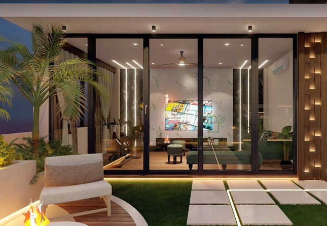 Aluminum & Glass Door