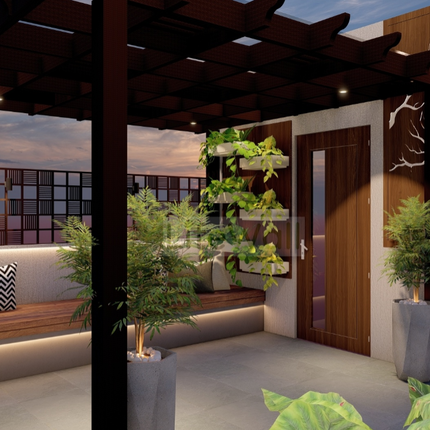 Pure Pinnacle Pergola (Per Sqft)