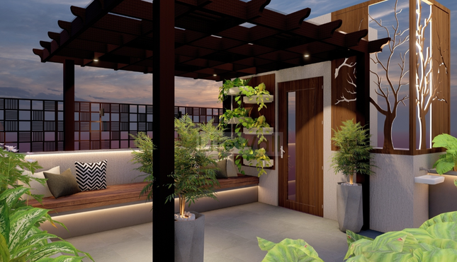 Pure Pinnacle Pergola (Per Sqft)