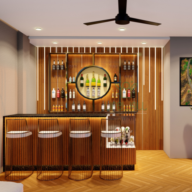 Classic Retro Counter (Per Sqft)