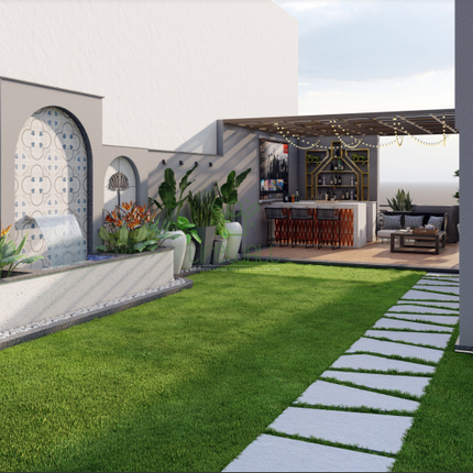 Plants & Planters (Lum Sum)