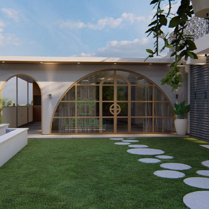 Aluminum & Glass Door