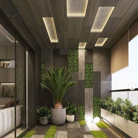 Peak & Trough Glow Feature Wall (Per Sqft)