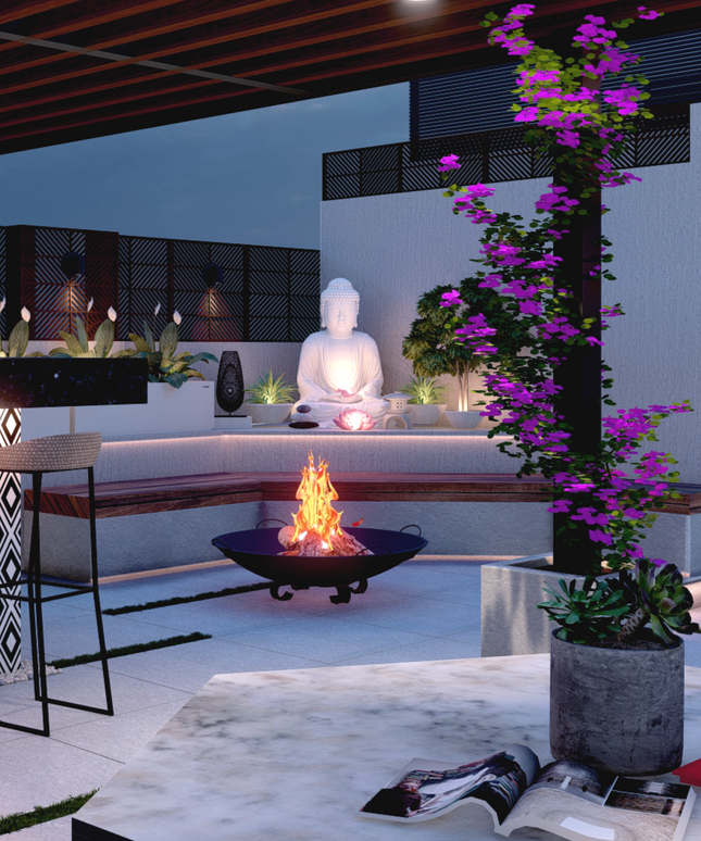 Copper Craft Fire Pit (Fabricated)