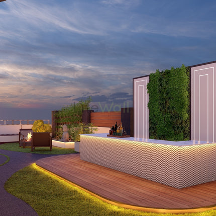 Grass Patch Counter GL (Unit in Per Sqft)