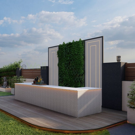 Grass Patch Counter GL (Unit in Per Sqft)