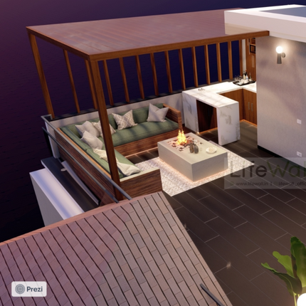 Essence Elegance Pergola (Per Sqft)