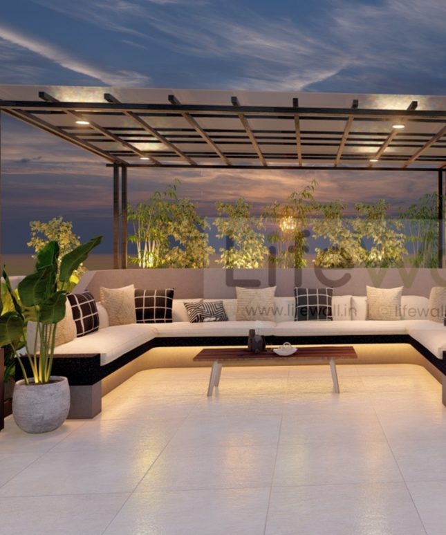 Zen Zephyr Pergola GL (Per Sqft)