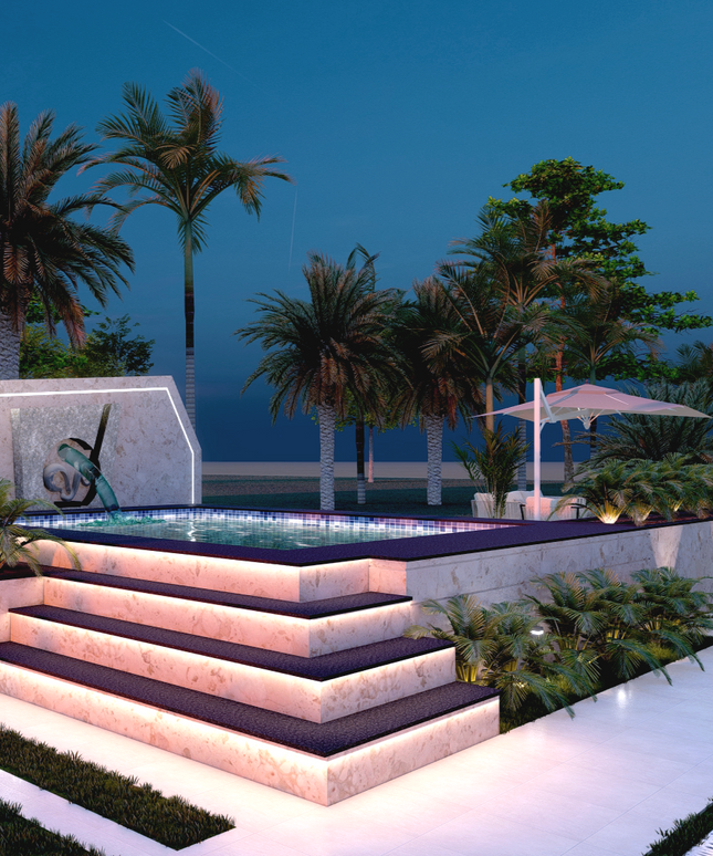 Concrete Jacuzzi (Lum Sum)