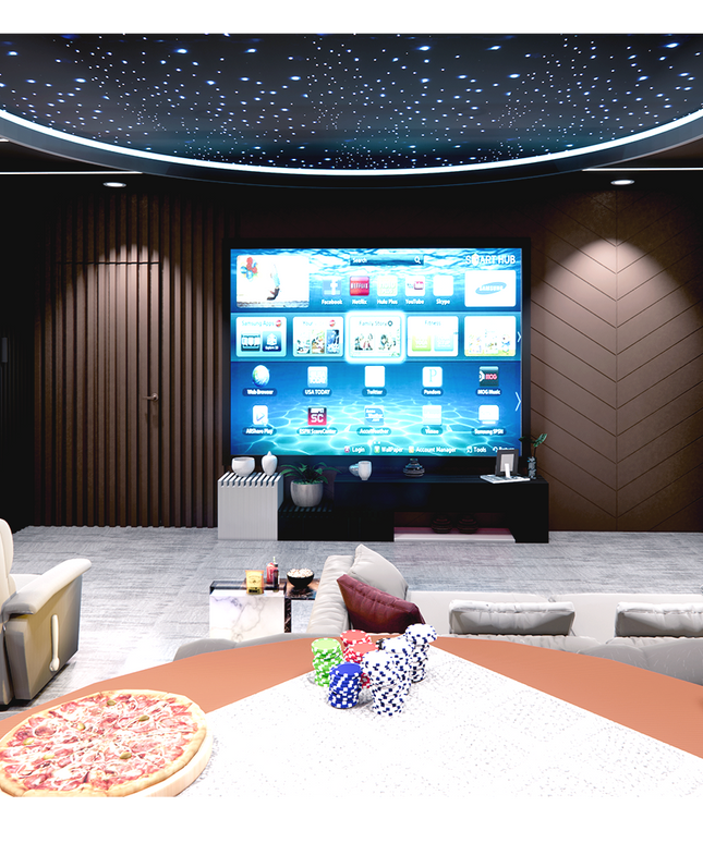 Luxe Lounge Mini Theatre