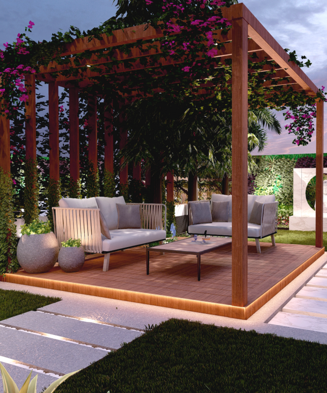 Garden Grove Pergola (Per Sqft)