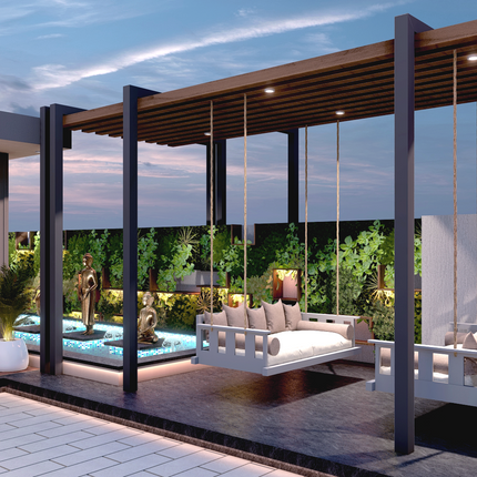 Harmony Haven Pergola (Per Sqft)