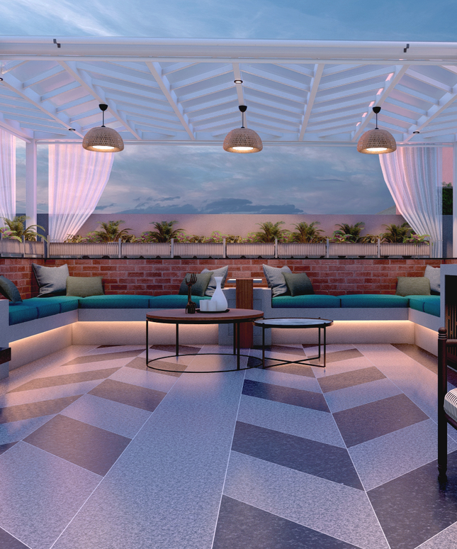 Whispering Willow Pergola (Per Sqft)