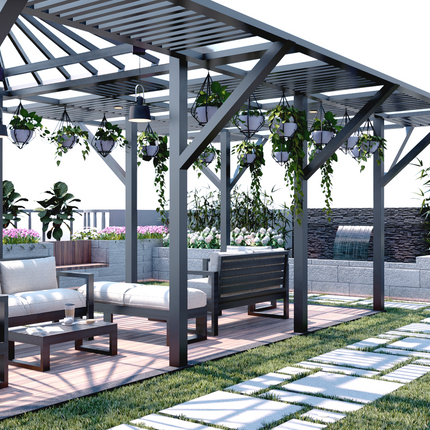 Celestial Canopy Pergola GL (Per Sqft)