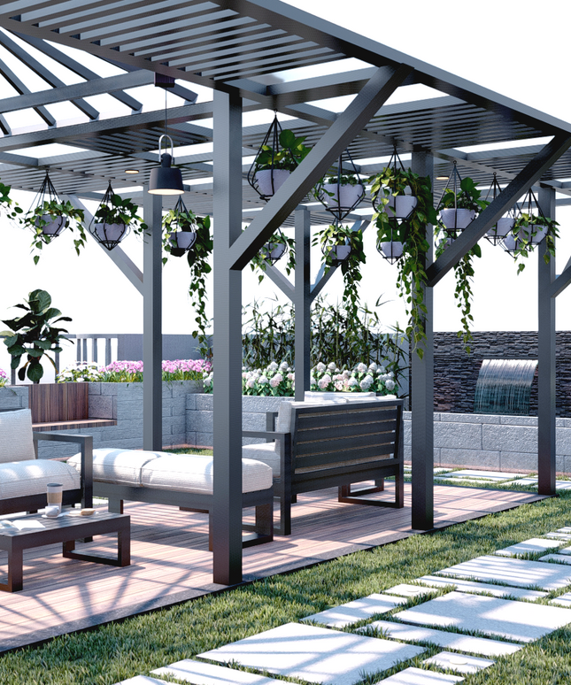 Celestial Canopy Pergola GL (Per Sqft)