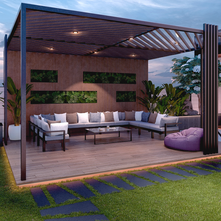 Pure Palette Pergola (Per Sqft)