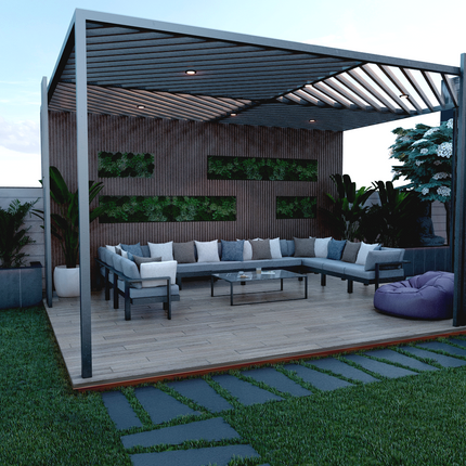 Pure Palette Pergola (Per Sqft)